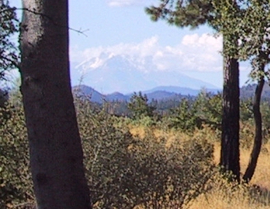 Mount Shasta photographed from Round Mountain by Jorge Arguello